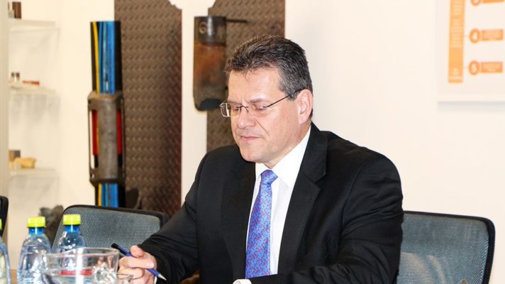 Maros Sefcovic in GA Drilling