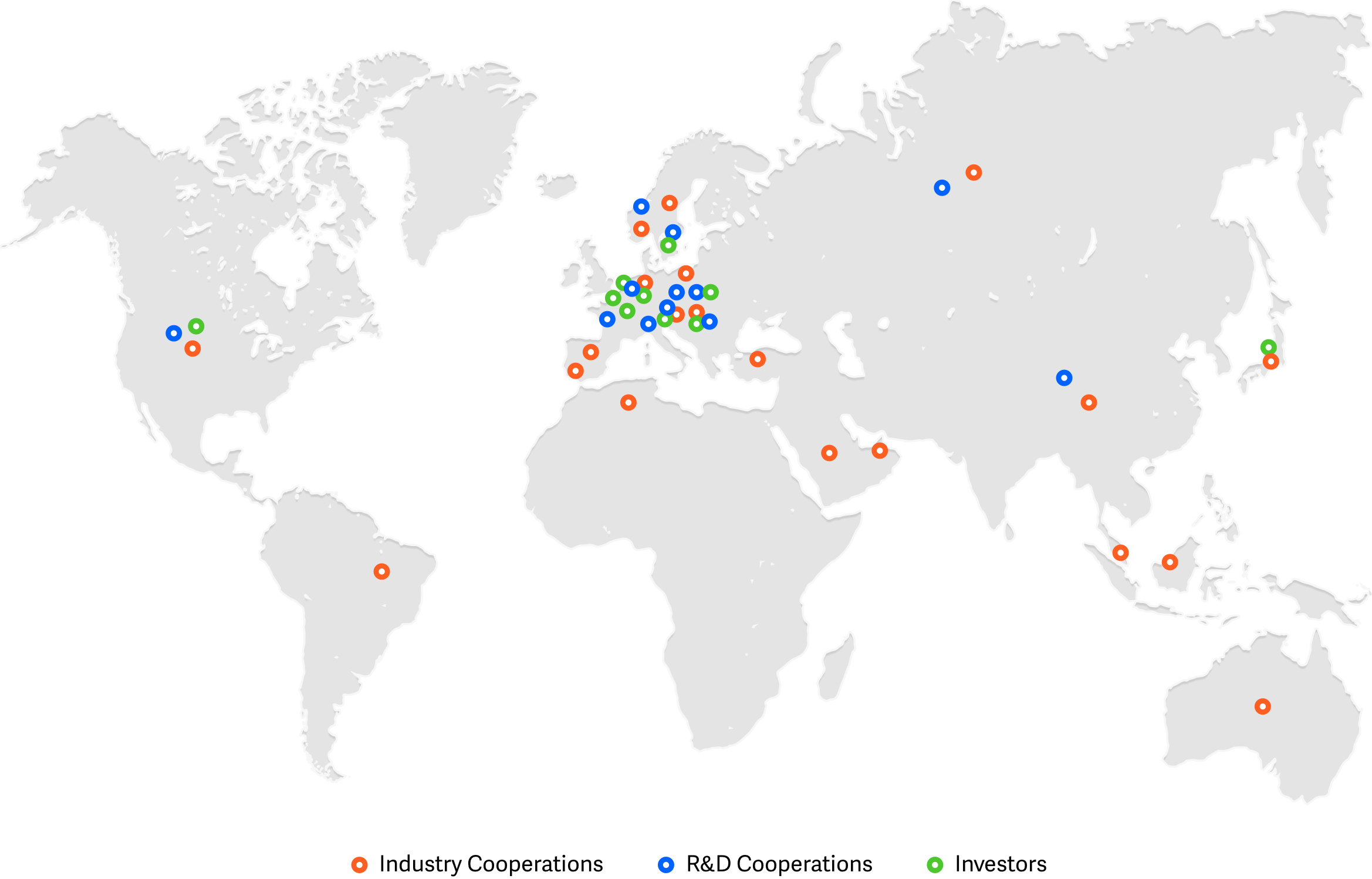 Credits map